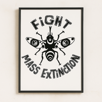 Poster Fight Mass Extinction
