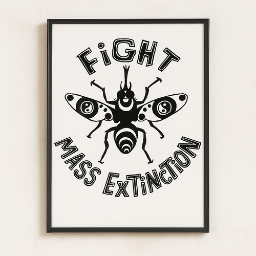 Poster Fight Mass Extinction