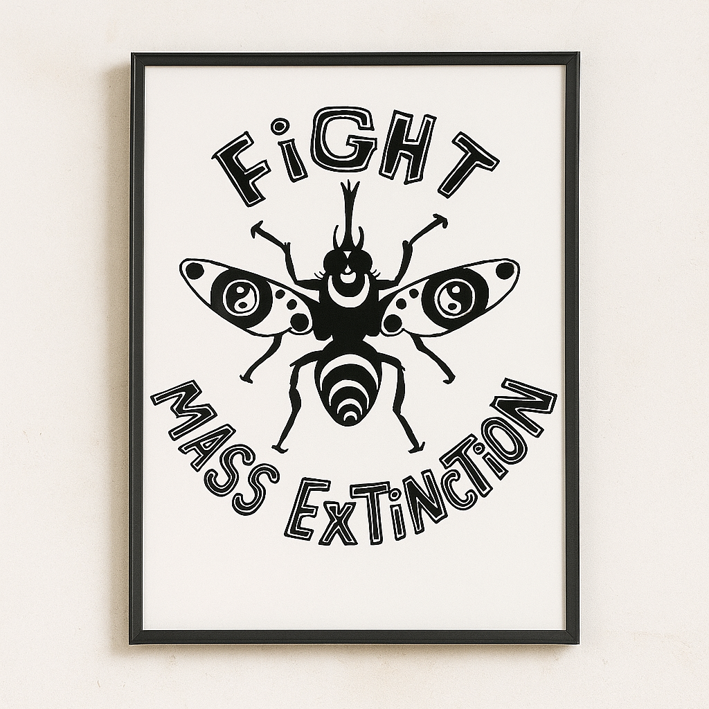 Poster Fight Mass Extinction